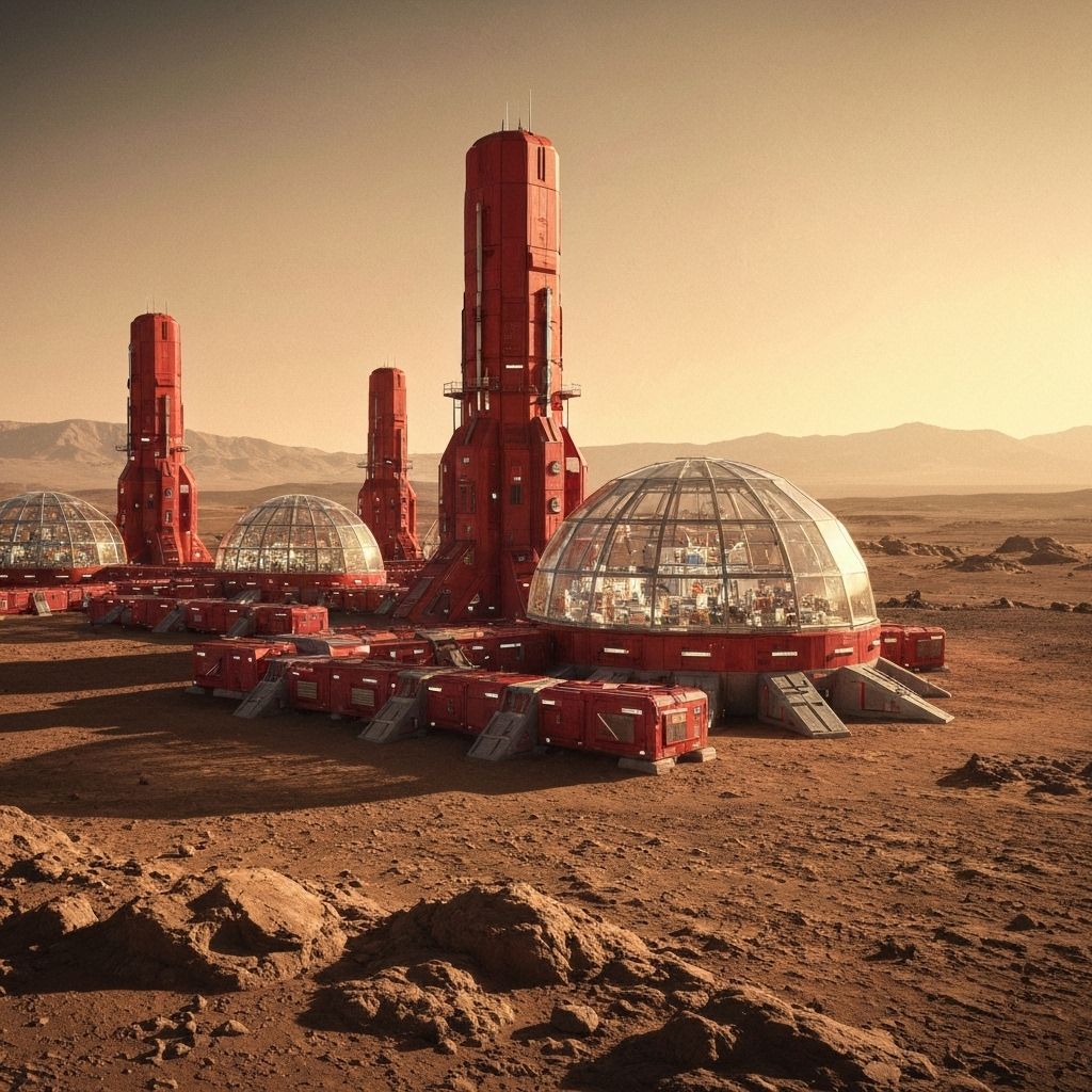 Mars Colony Hub